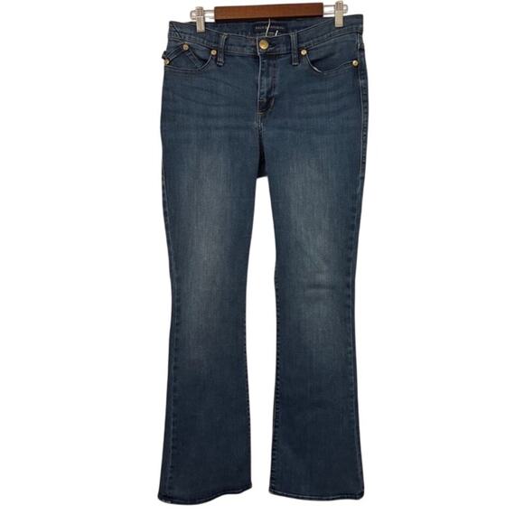 Rock & Republic Kendra Curvy Bootcut Jeans Size 14 M Denim - Picture 1 of 10